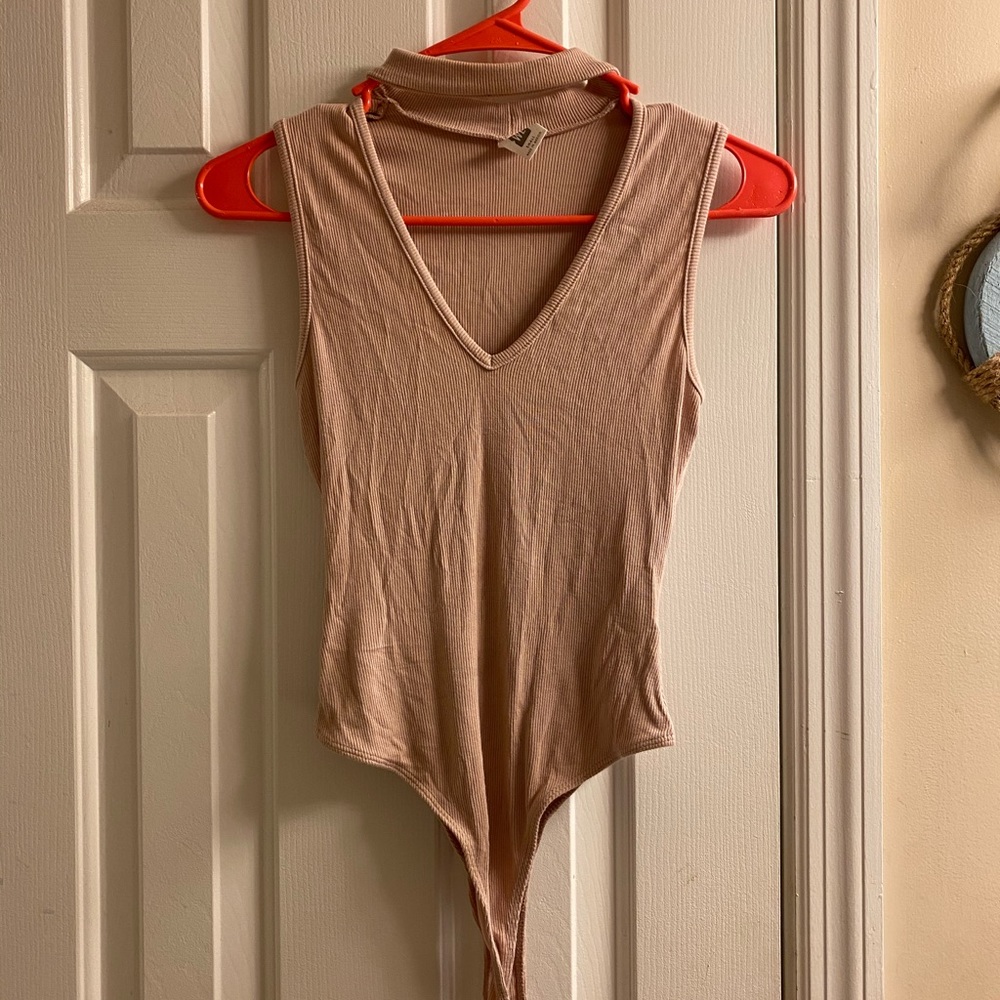 Deep V bodysuit